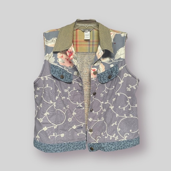 Vintage Patchwork Vest - Picture 1 of 6